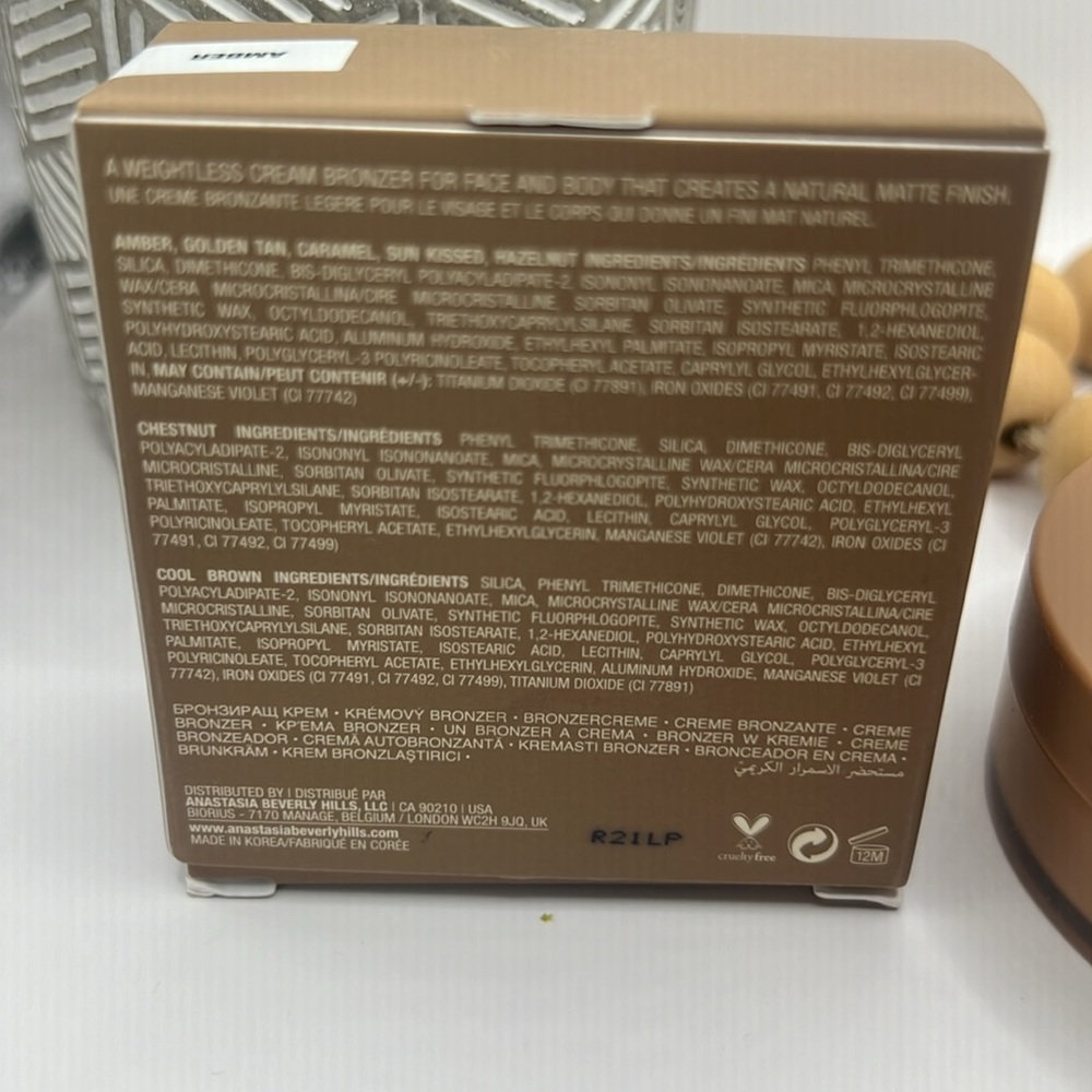 Anastasia Beverly Hills Cream Bronzer (Amber) - Picture 5 of 5